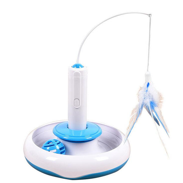 Rotating Funny Feather Cat Toys